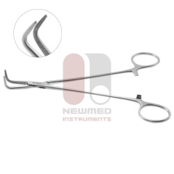 Kocher クランプ鉗子 - 縦方向鋸歯状 | New Med Instruments